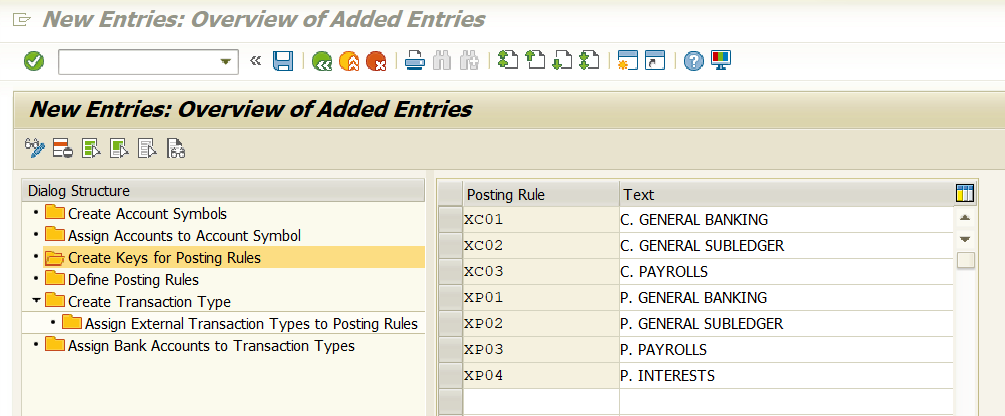 configurar extracto norma 43 sap