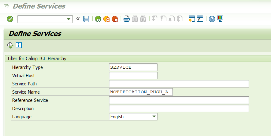 set up notifications fiori