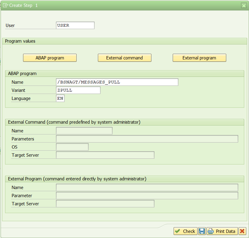 how schedule Job SAP