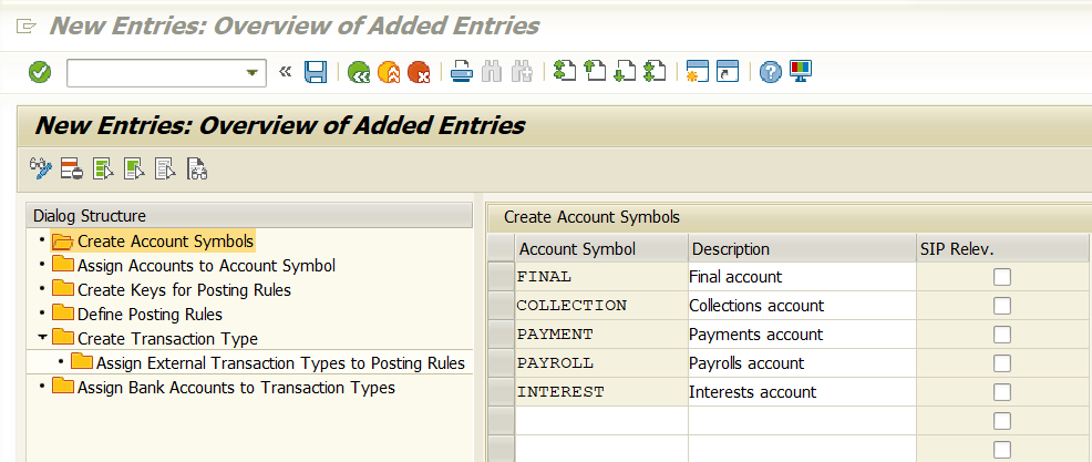 configurar extracto norma 43 sap